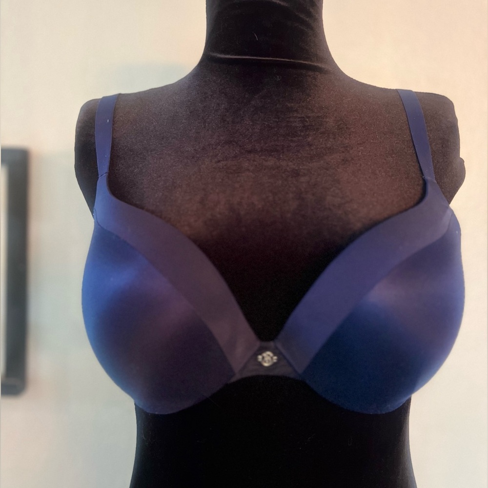 Victoria Secret Very Sexy Blue Satin Push Up Bra